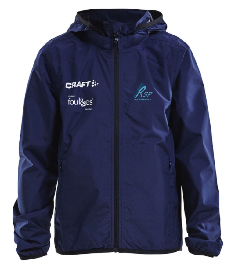 Veste de pluie bleu marine Femme