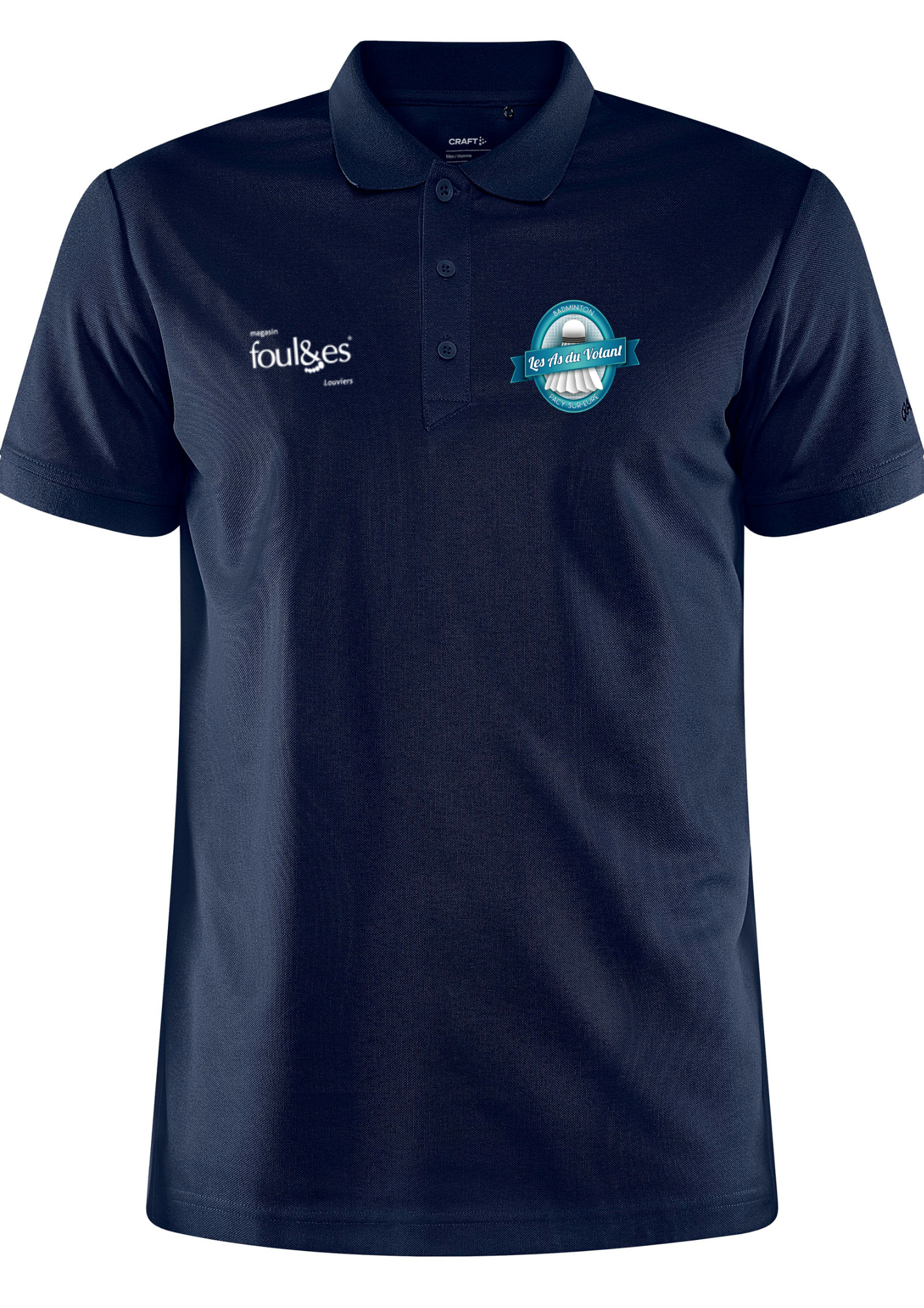 Polo technique bleu femmes