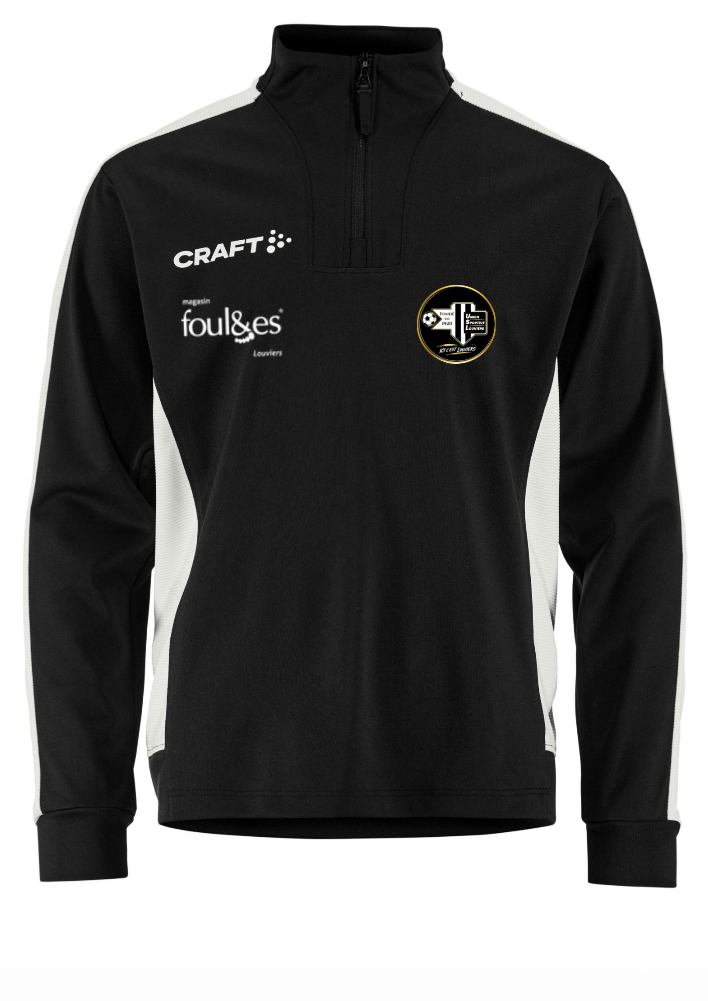 Veste half zip Hommes