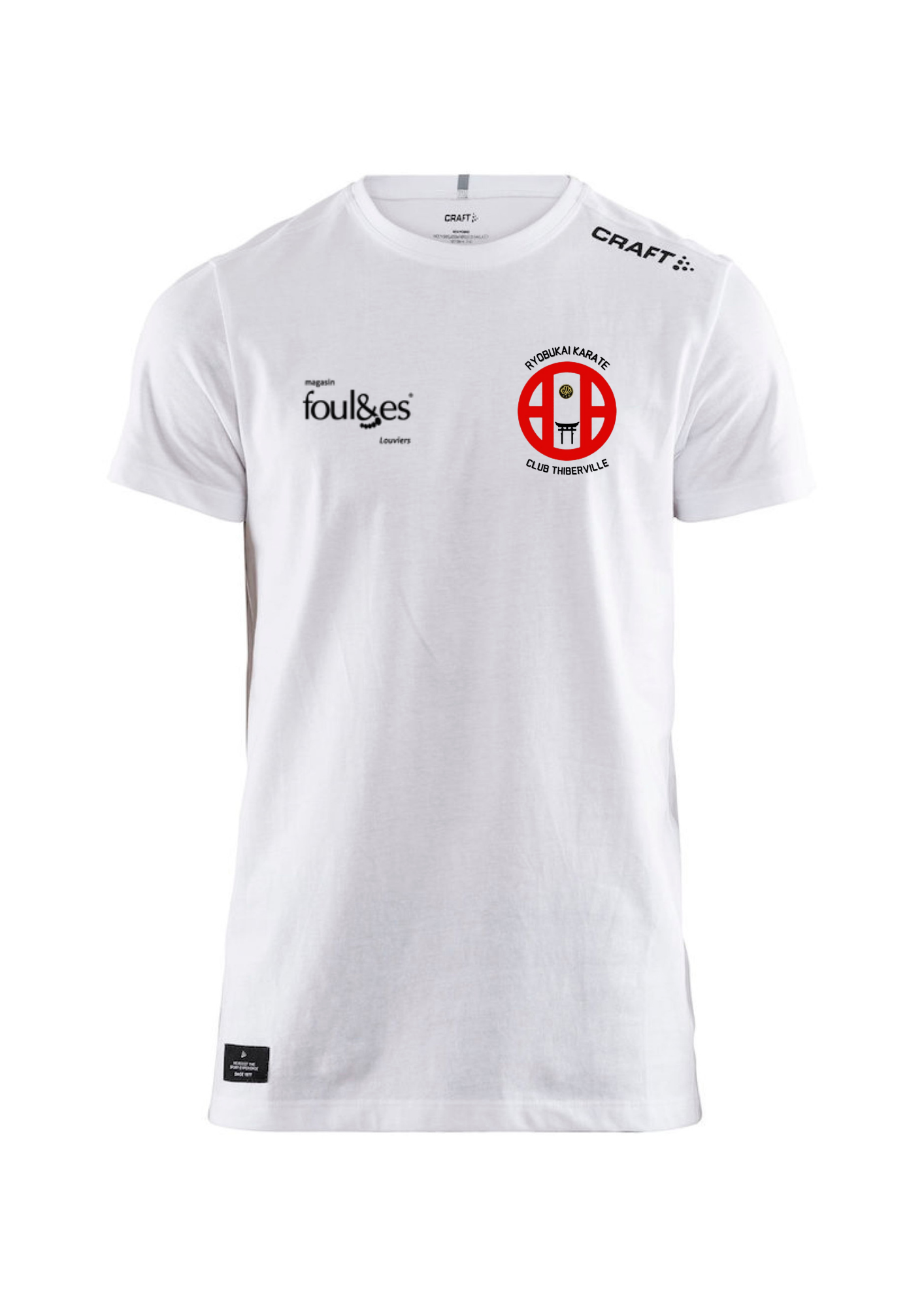 T-shirt blanc homme