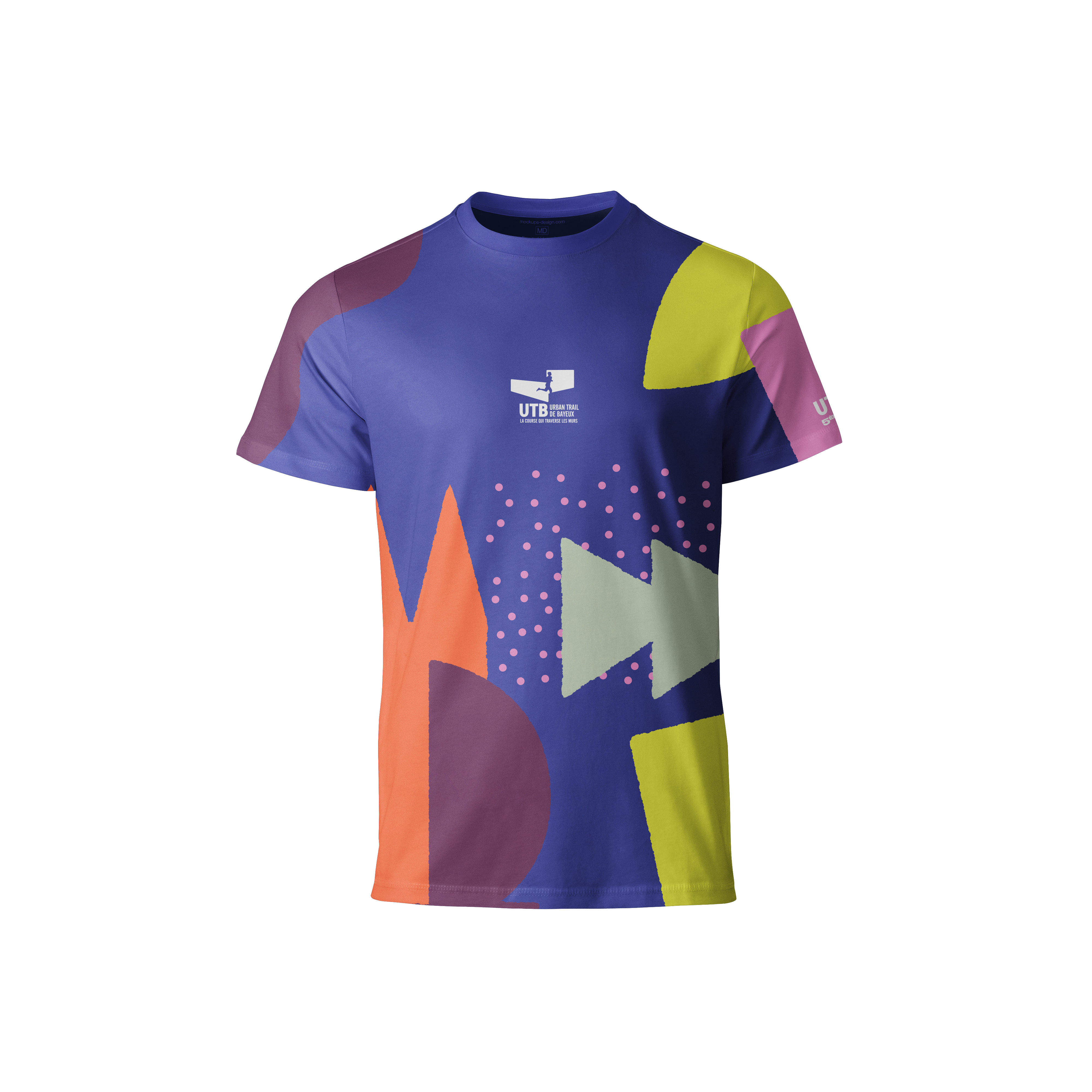 T-shirt running sublimé